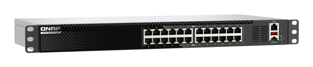 QNAP QSW-M3224-24T 24-port 10GbE Multi-gigabit L3 Lite Managed 1U Switch