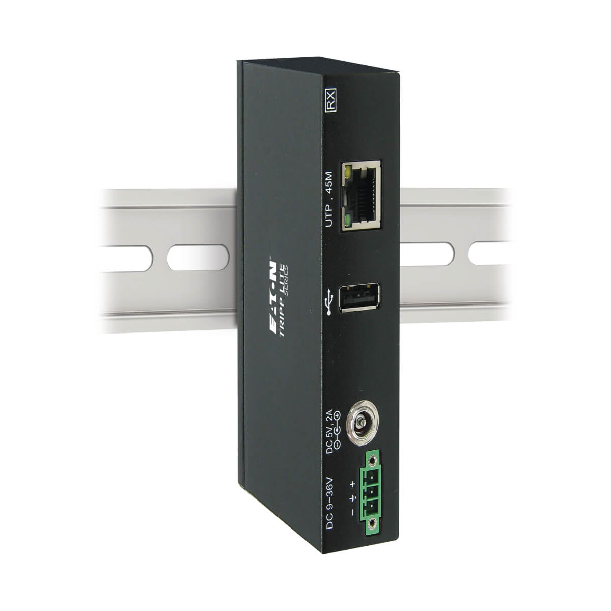 Eaton B203-101-IND 1-Port Industrial USB over Cat6 Extender, ESD Protection-USB 2.0,150ft.