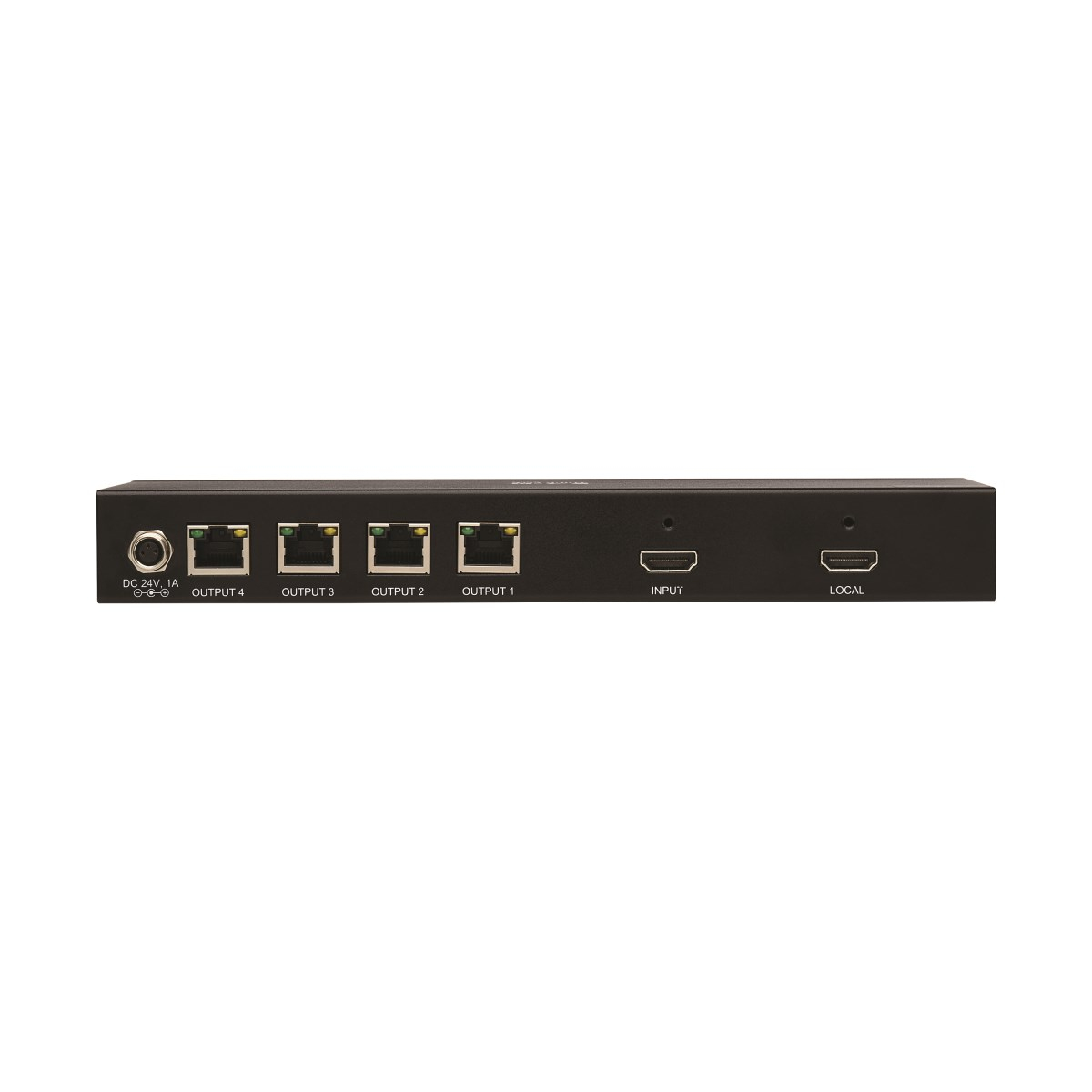 Eaton B127A-004-BHPH3 4-Port HDMI over Cat6 Extender Kit, Splitter/3x Pigtail Receivers