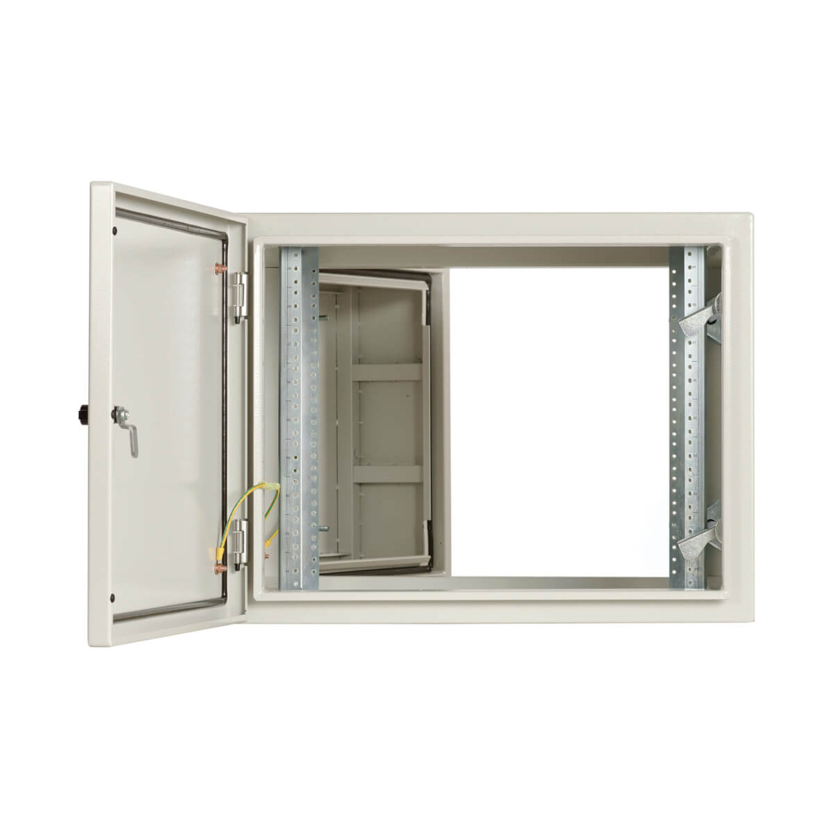 Eaton SRN4G9US SmartRack Industrial Enclosure with Lock-NEMA 4, Wall Mount, 28 Inches. Depth,9U
