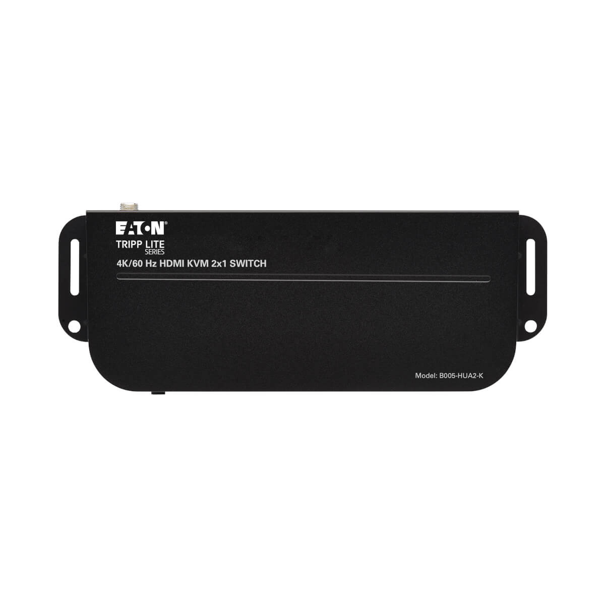 Eaton B005-HUA2-K 2-Port HDMI/USB KVM Switch - 4K 60 Hz, HDR, HDCP 2.2, IR, USB 3.0 Cables