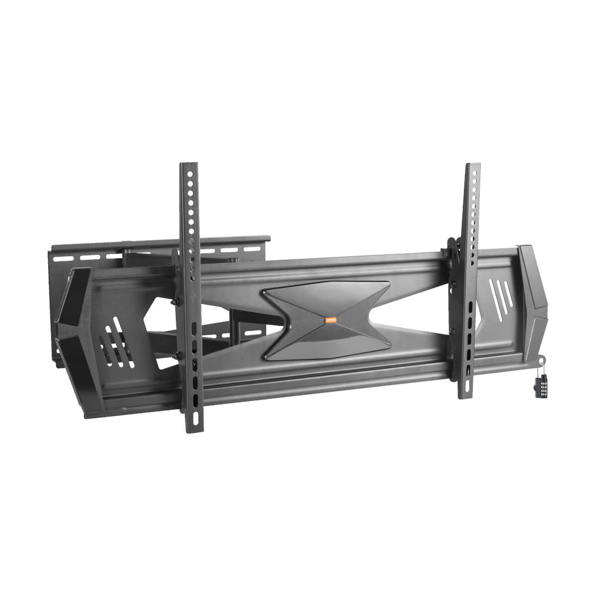 Eaton DWMSC3780MUL Heavy-Duty Full-MotionTV Wall Mount for 37 to 80 Inch, Flat/Curved