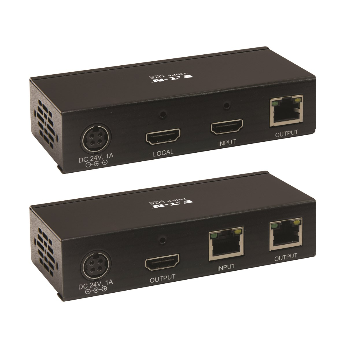 Eaton B127A-111-BHTH HDMI over Cat6 Extender Kit, Transmitter and Receiver with Repeater
