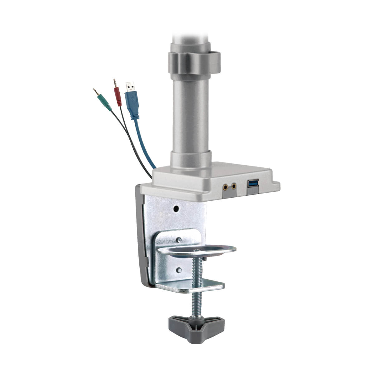 Eaton DDR1732DAL Dual-Display Flex-Arm Mount for 13 to 34 Inch Monitors - Clamp or Grommet