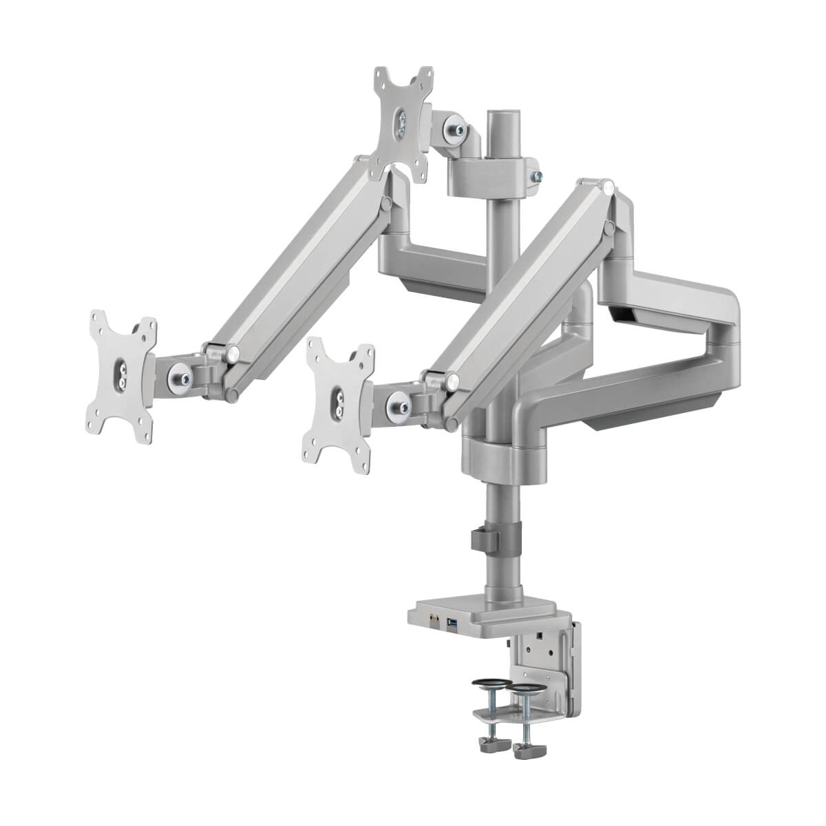 Eaton DDR1730TAL Triple-Display Flex-Arm Desktop Clamp for 17 to 30 Inch Flat-Screen Displays