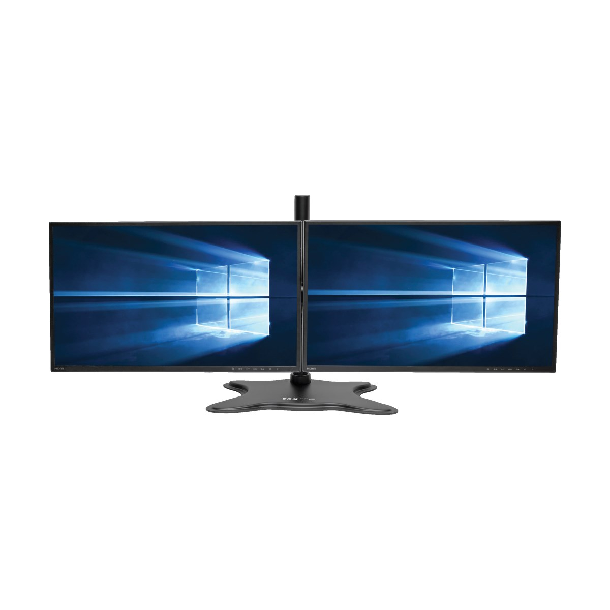 Eaton DDR1327SDD Dual-Monitor Desktop Mount Stand for 13 to 27 Inch Flat-Screen Displays