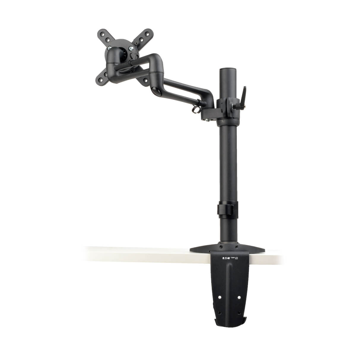 Eaton DDR1327SFC Full Motion Flex Arm Desk Clamp for 13 to 27 Inch Monitors