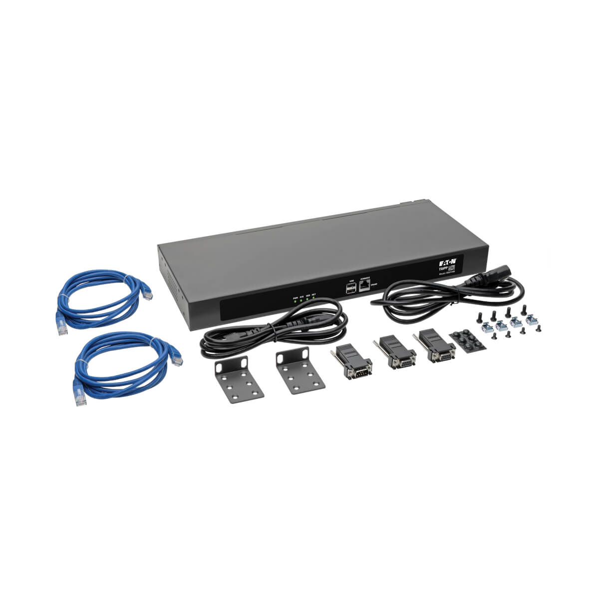 Eaton B097-048 48-Port Console Server, USB Ports-Dual GbE NIC, 4 Gb Flash, Desktop/1U Rack