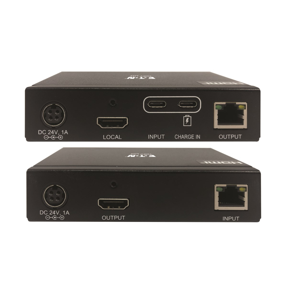Eaton B127A-1A1-BCBH USB-C to HDMI over Cat6 Extender Kit, KVM Support, up to 230 ft.