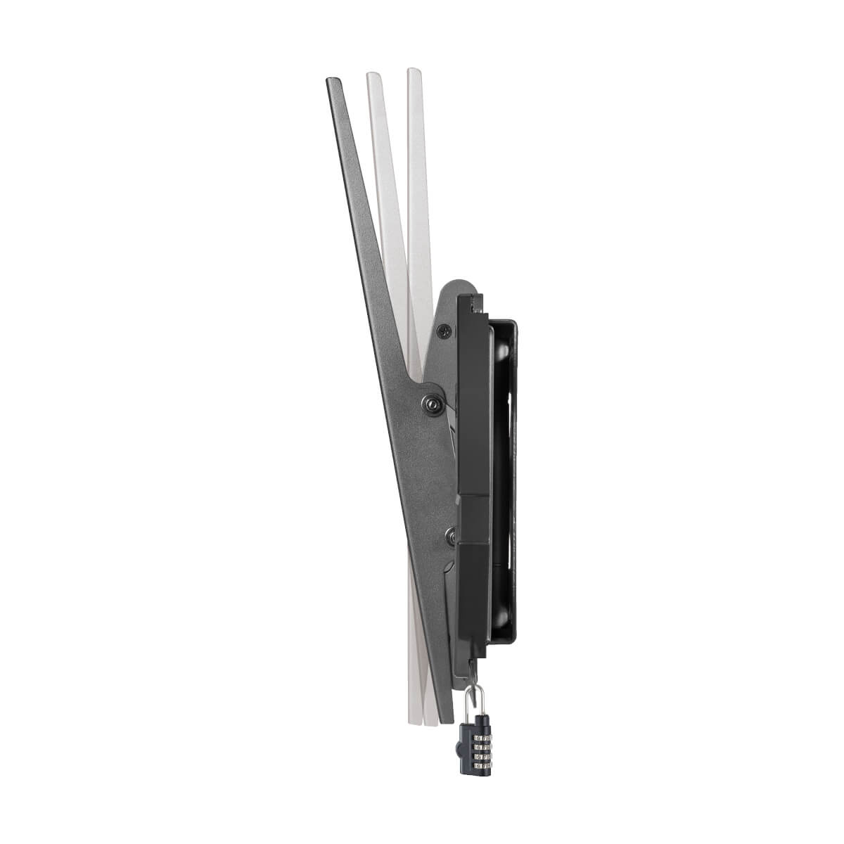 Eaton DWMSC3780MUL Heavy-Duty Full-MotionTV Wall Mount for 37 to 80 Inch, Flat/Curved