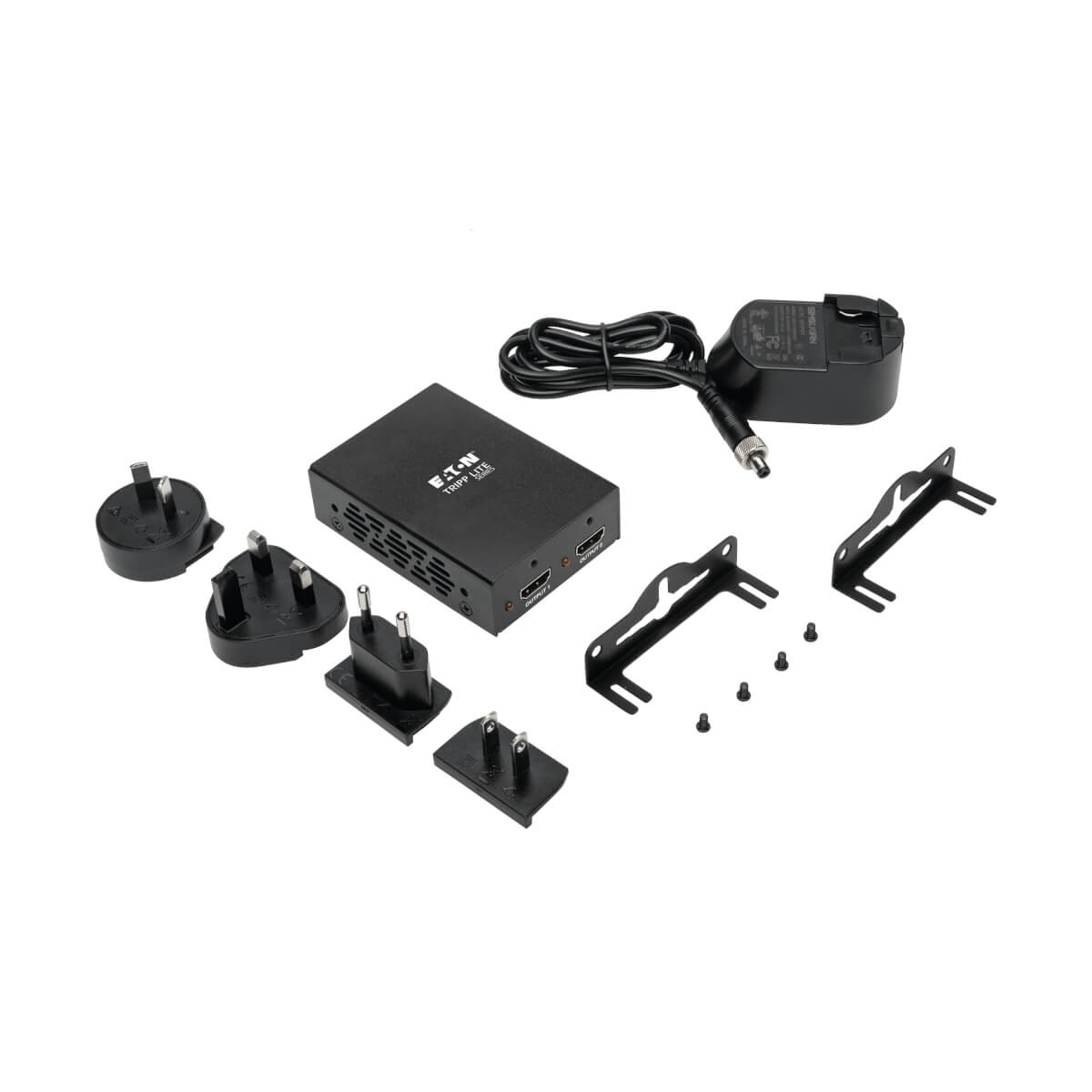 Eaton B118-002-UHD-2 2-Port HDMI Splitter - HDCP 2.2, 4K @ 60 Hz, HDR, TAA