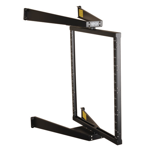 Tripp Lite SmartRack 12U Flat-Pack Low-Profile Pivoting 2-Post Open Frame Rack