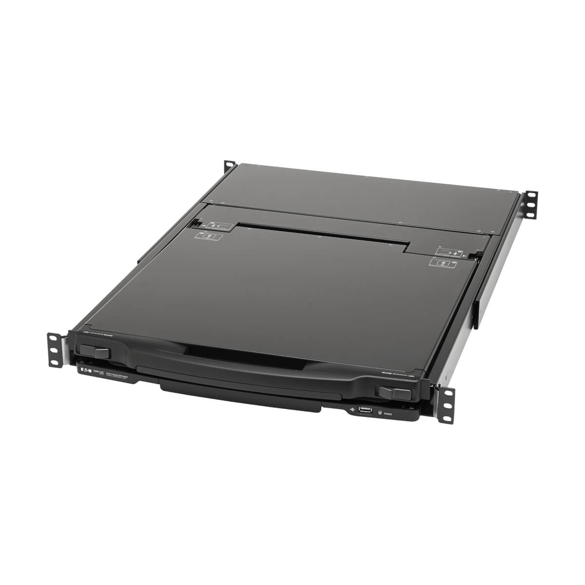 Eaton B030-DP08-17DIP 8-Port KVM Switch, 17 Inch LCD, DisplayPort, IP Remote