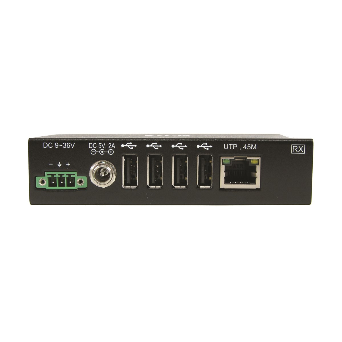 Eaton B203-104-IND 4-Port Industrial USB over Cat6 Extender, ESD Protection - USB 2.0, 150 ft.