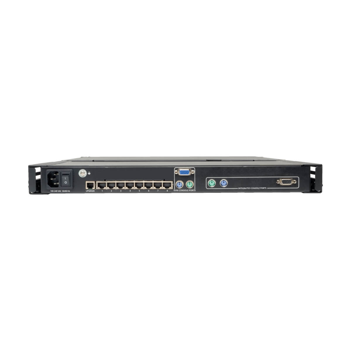 Eaton B070-008-19 NetCommander 8-Port Cat5 1U Rack-Mount Console KVM Switch, 19-Inch. LCD