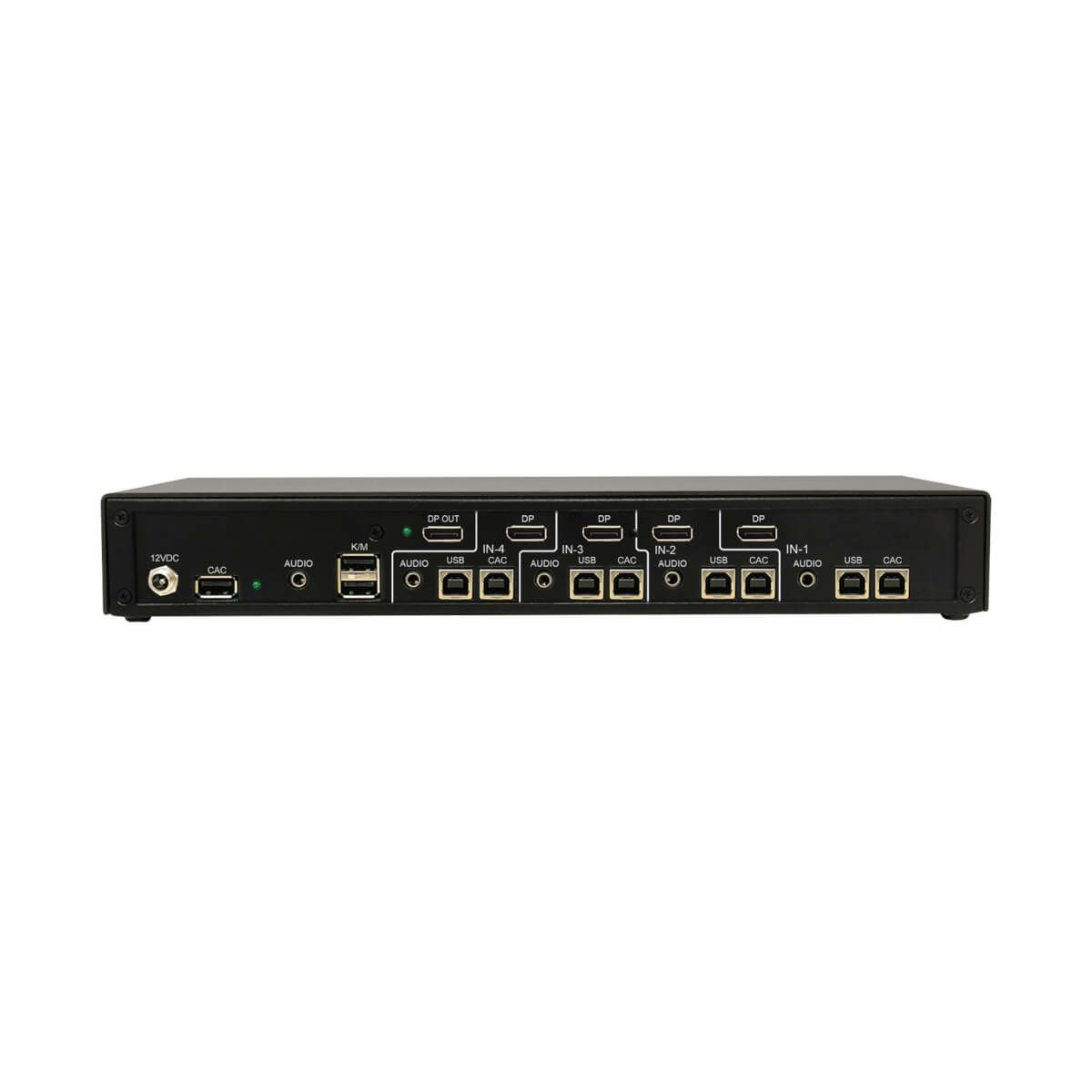 Eaton B002-DP1AC4-N4 4-Port SH Secure Pro DP KVM w/audio and CAC