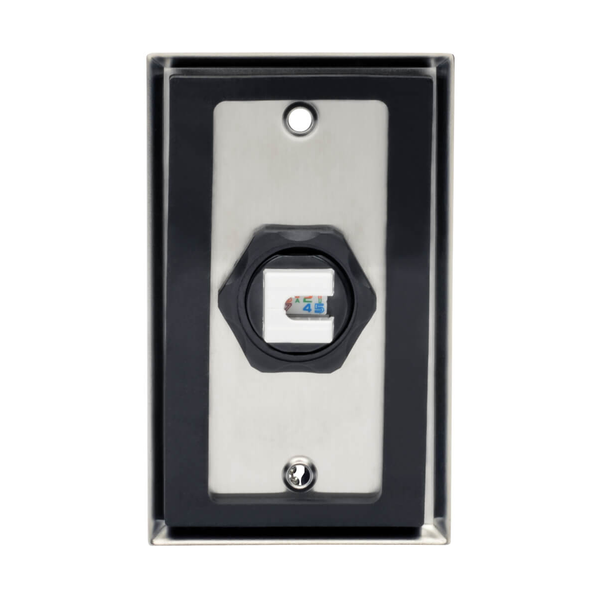Eaton N206-KJ01-IND Keystone Jack Cat6/Cat5e, RJ45, Dust Cap, Industrial - 110 Punch Down