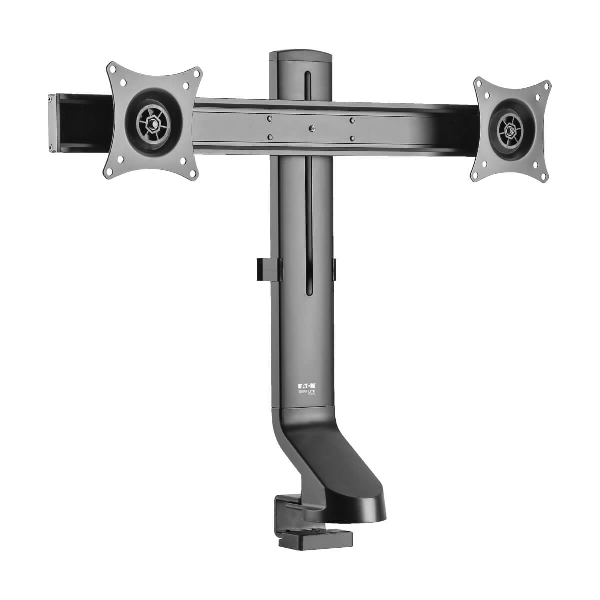 Eaton DDR1727DC Dual-Display Monitor Arm with Desk Clamp and Grommet -17 to 27 Inch Monitors