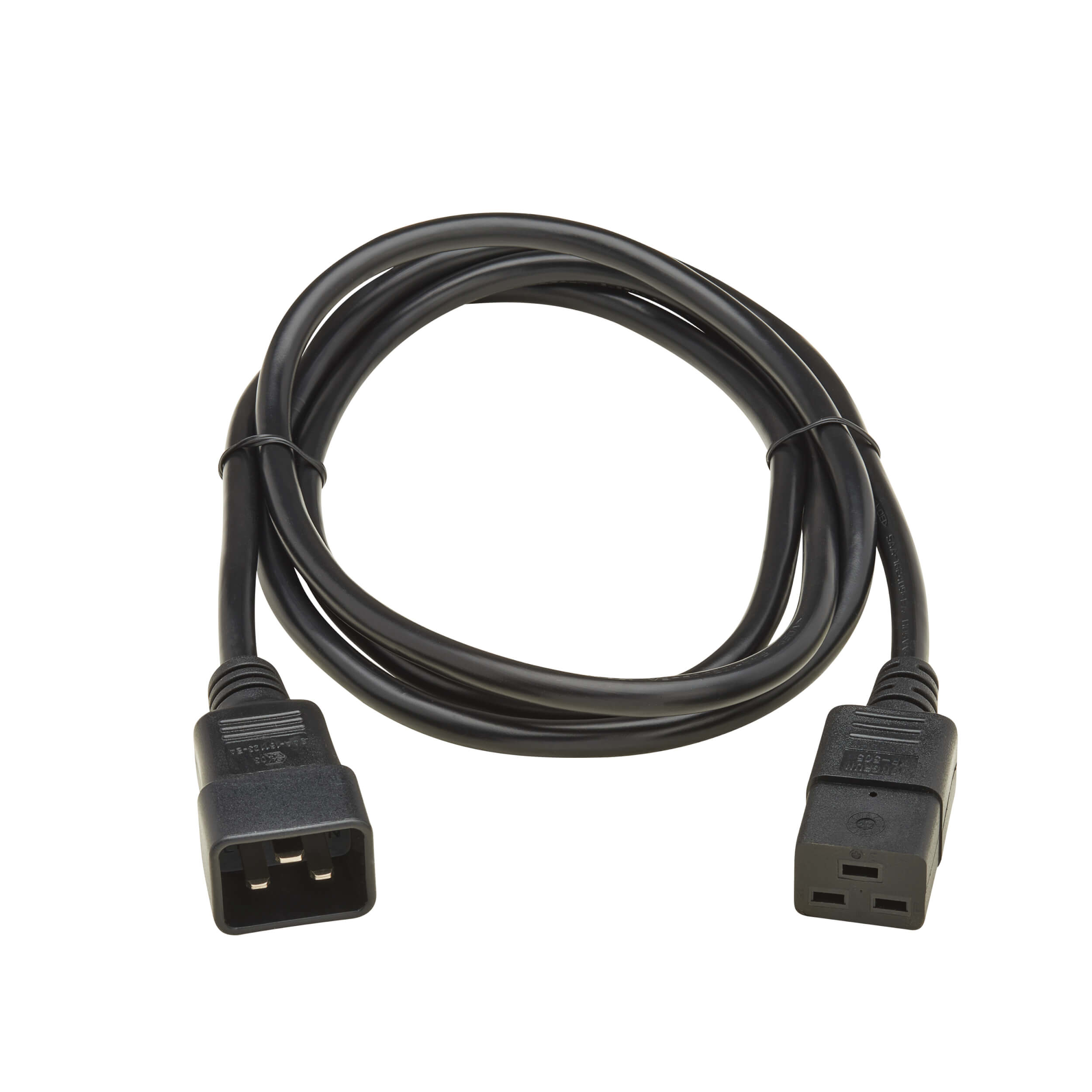 Eaton P036-02M-EU Power cable, C20 to C19, H05VV-F, 16A, 2M