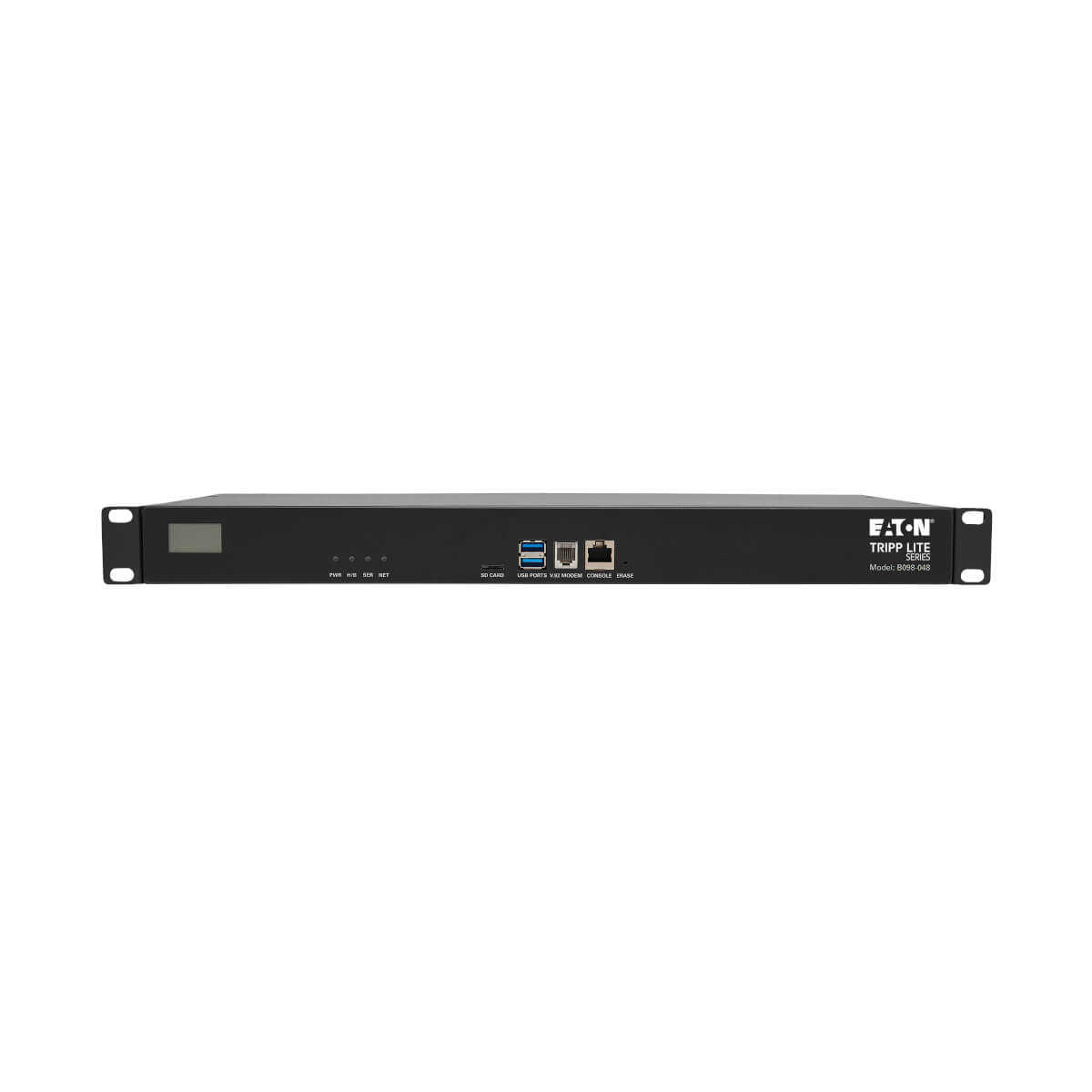 Eaton B098-048 48-Port Console Server, USB Ports-Dual GbE NIC, 16 Gb Flash,Desktop/1U Rack