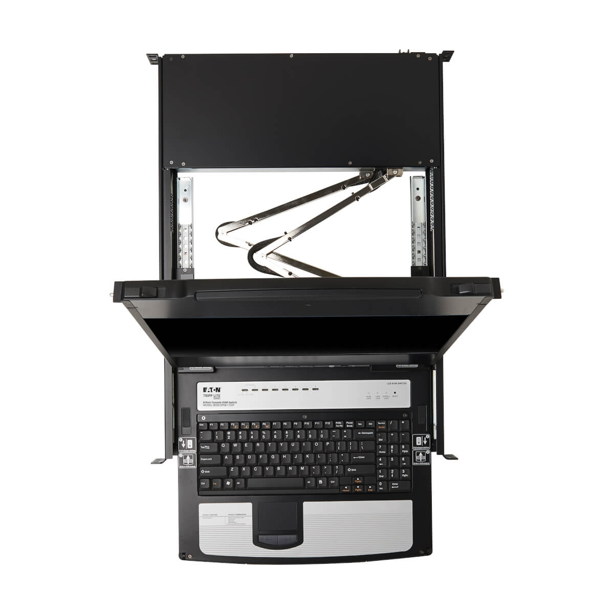 Eaton B030-DP08-17DIP 8-Port KVM Switch, 17 Inch LCD, DisplayPort, IP Remote