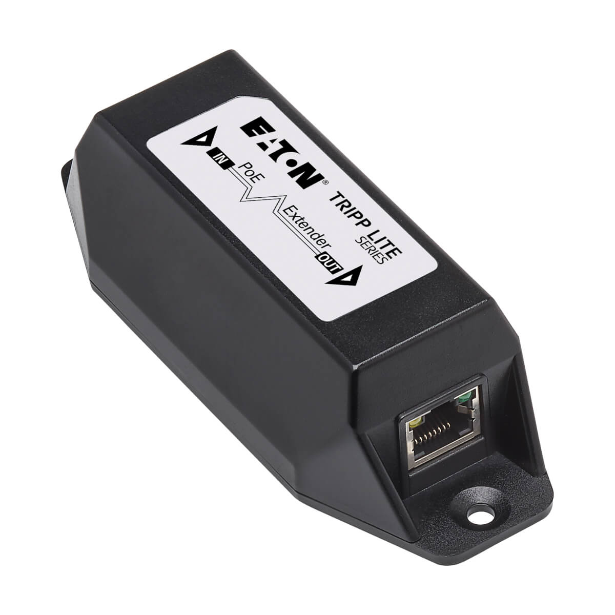 Eaton NPOE-EXT-1G30 1-Port Gigabit Ethernet PoE+ Extender/Repeater-Cat5e/6/6a, 30W, 328 ft.