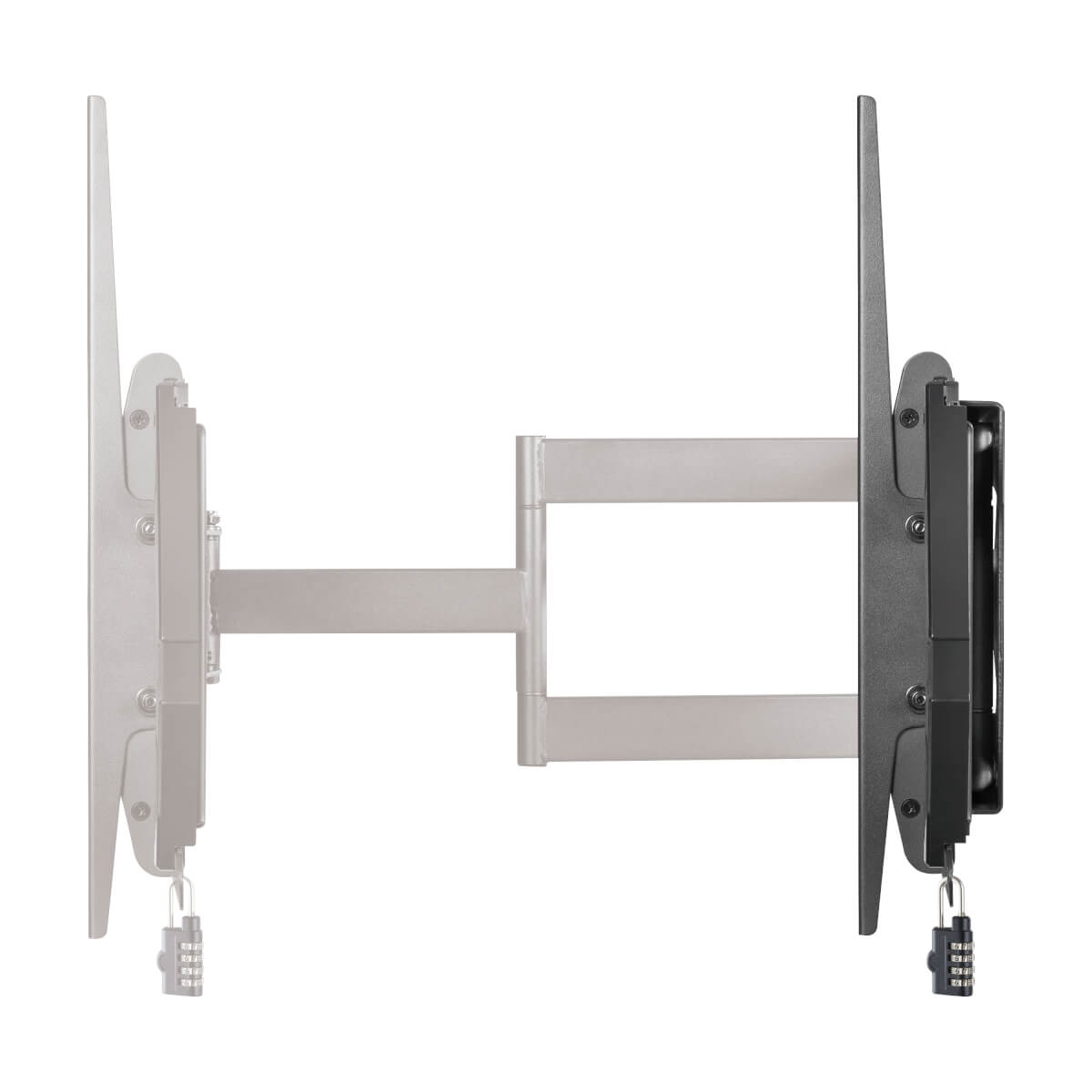 Eaton DWMSC3780MUL Heavy-Duty Full-MotionTV Wall Mount for 37 to 80 Inch, Flat/Curved