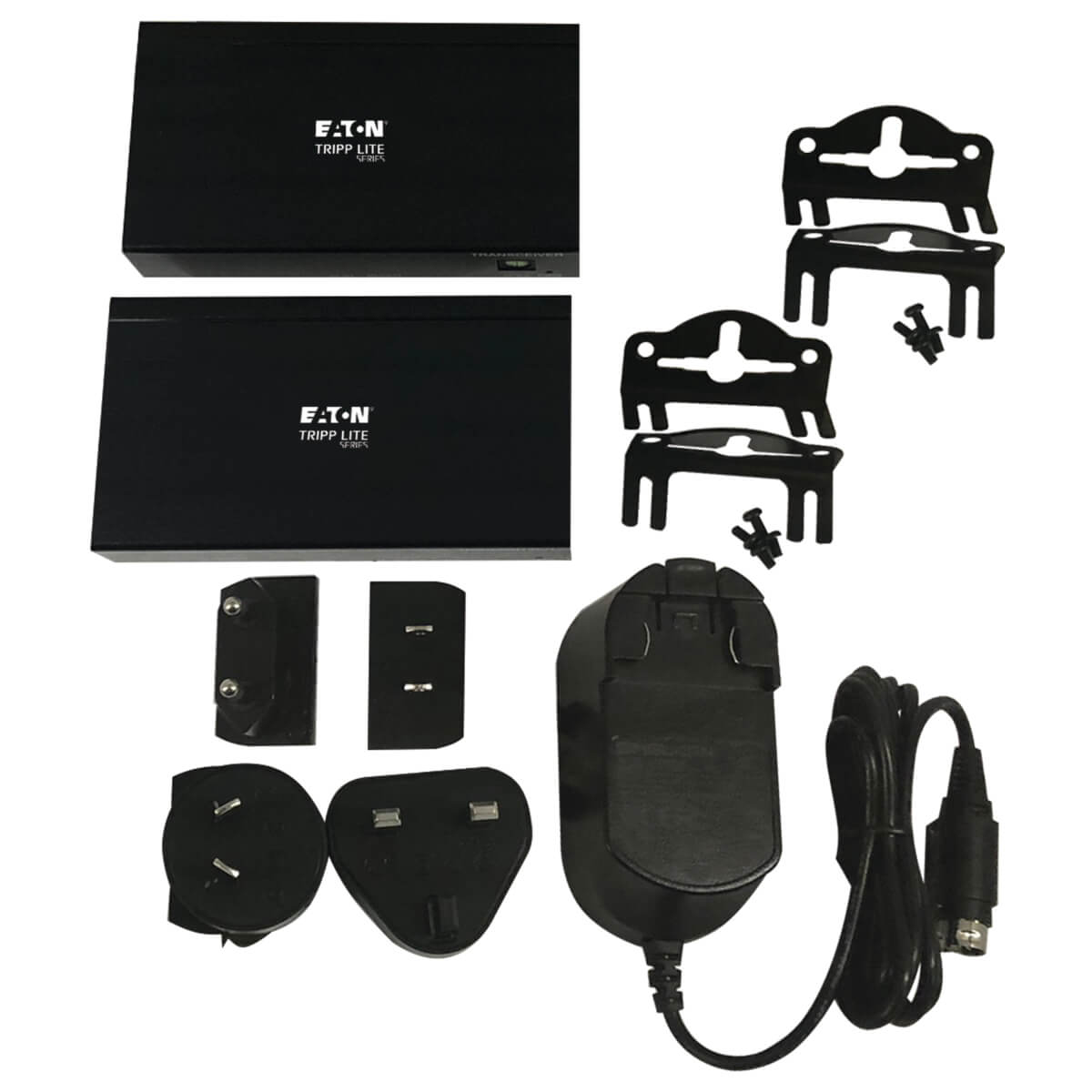 Eaton B127A-111-BDTD DisplayPort over Cat6 Extender Kit, Transmitter & Receiver with Repeater
