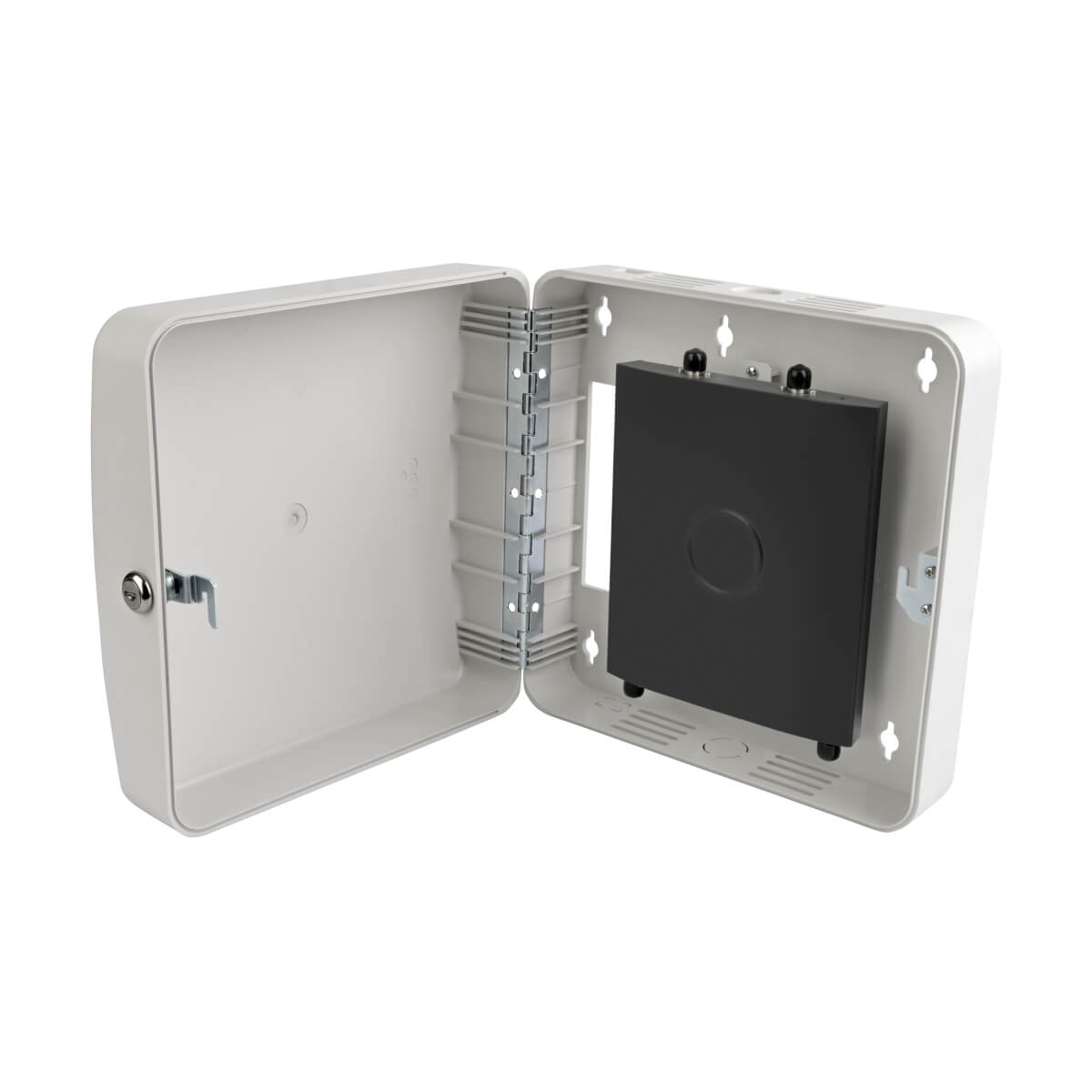 Eaton EN1111 Wireless Access Point Enclosure with Lock - Surface-Mount, 11 x 11 Inch