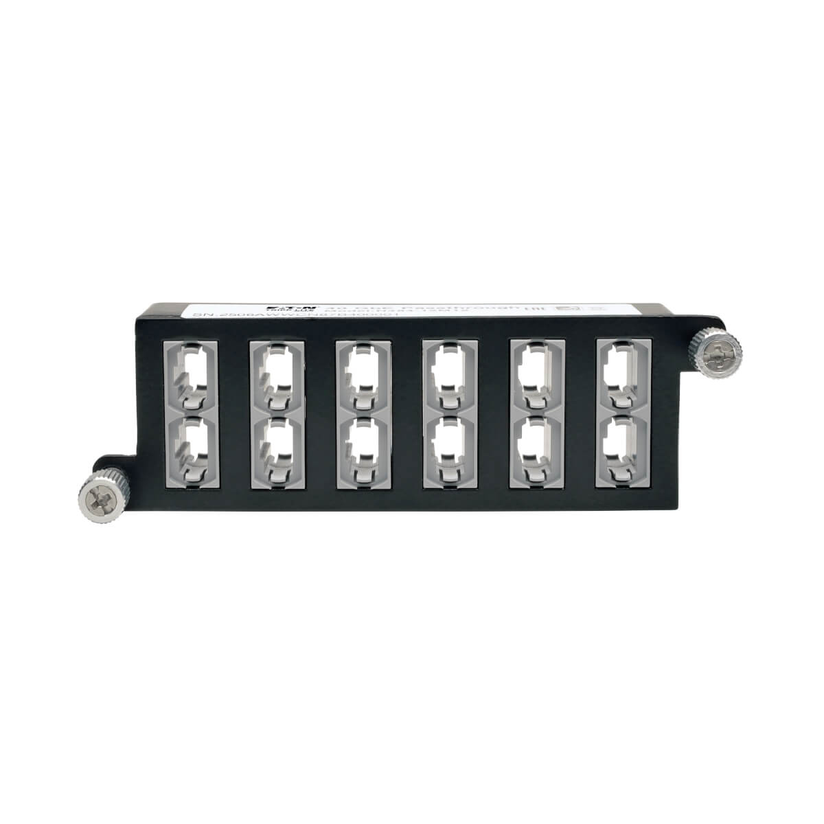 Eaton N484-12M12 40Gb Pass-Through Cassette - (x12) 12-Fiber MTP/MPO ( Female )