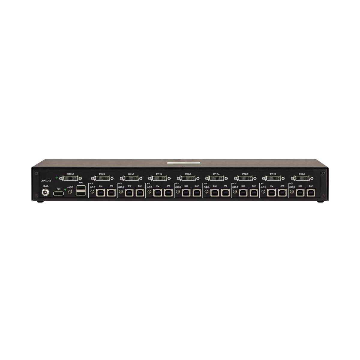 Eaton B002-DV1AC8-N4 Secure KVM Switch 8-Port DVI + Audio NIAP PP3.0 Certified w/ CAC