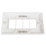 Excel Double Gang LJ6C Bevelled Faceplate