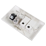 Excel Double Gang LJ6C Bevelled Faceplate