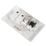 Excel Double Gang LJ6C Bevelled Faceplate