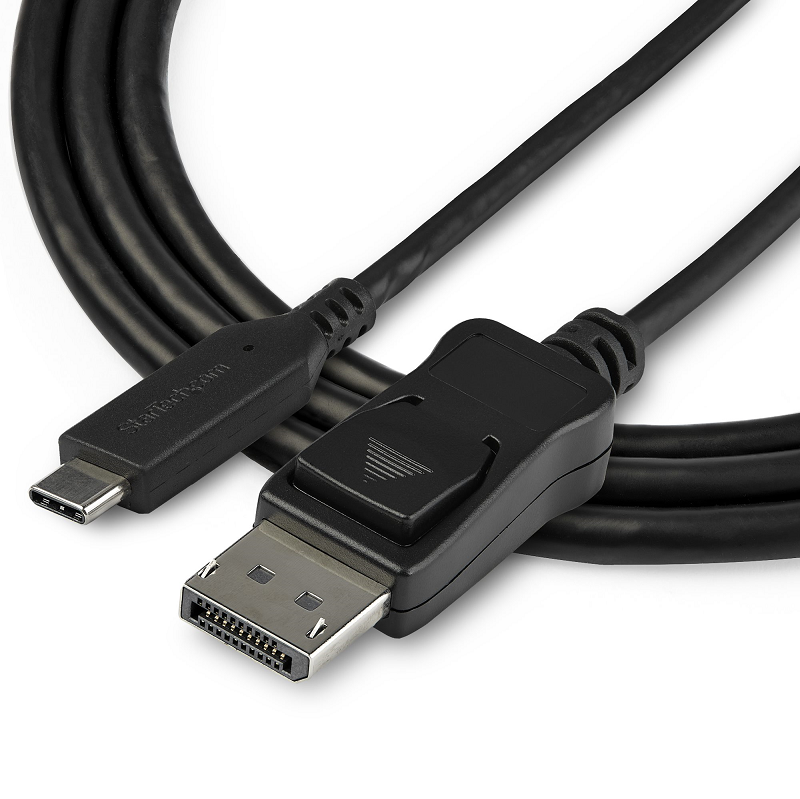 StarTech CDP2DP141MB USB C to DisplayPort 1.4 Cable 3.3ft/1m