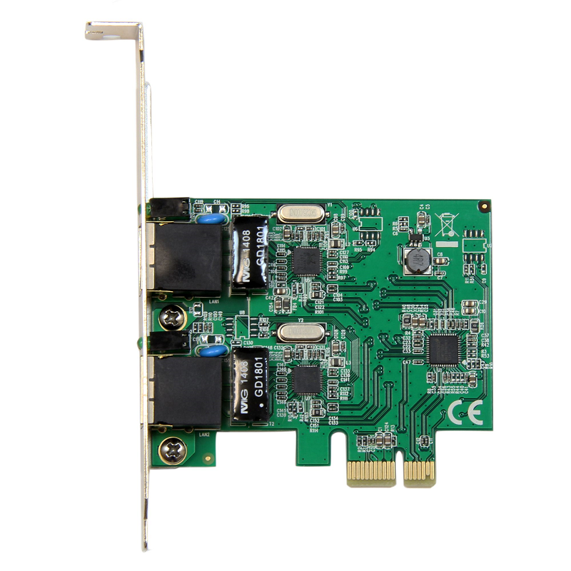 StarTech ST1000SPEXD4 Dual Port Gigabit PCI Express Server Network Adapter Card - PCIe NIC