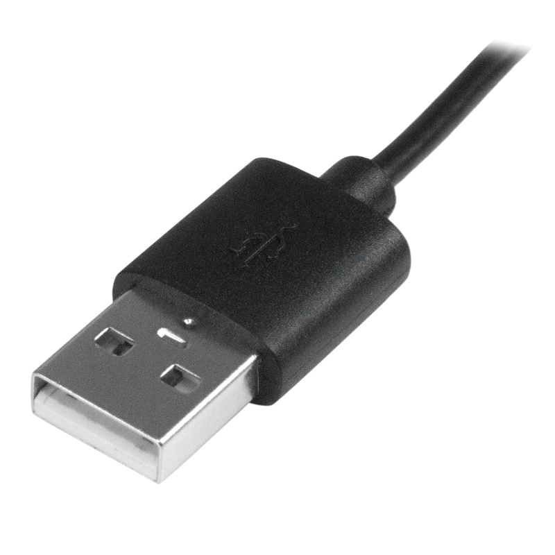 StarTech USBAUBL1M Micro-USB Cable with LED Charging Light - M/M - 1m (3ft)