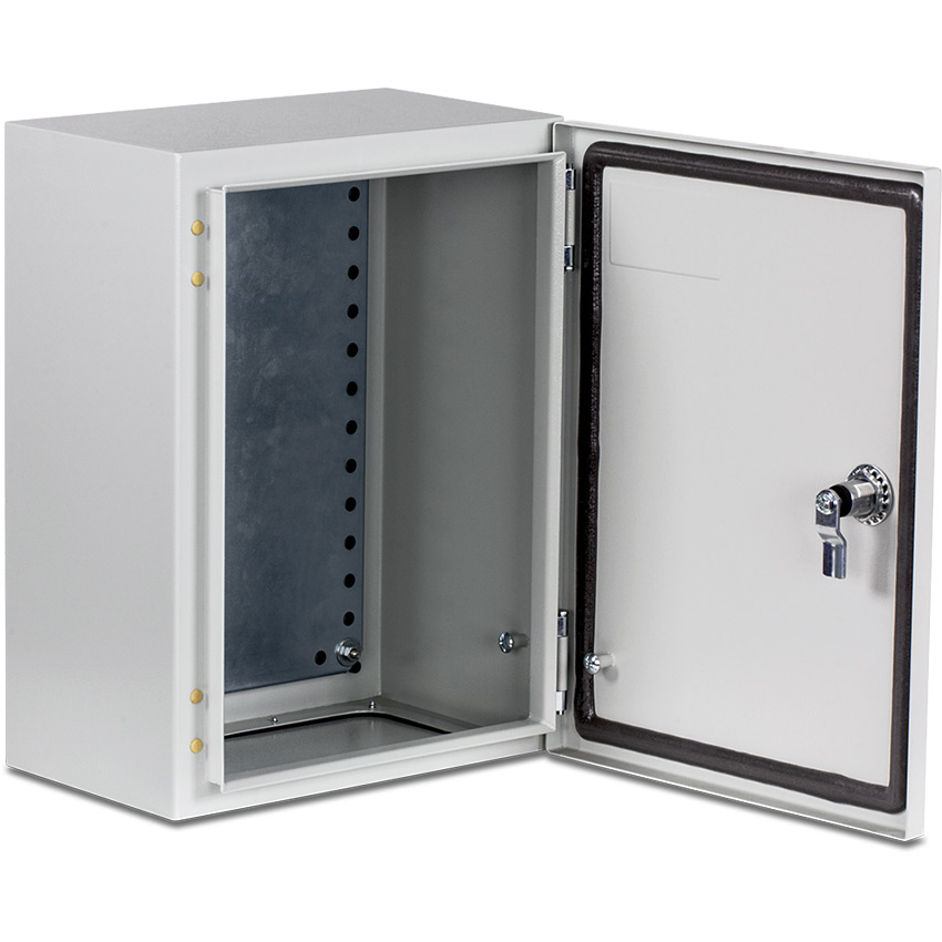 TRENDnet TI-CA2 Outdoor IP66 Steel Enclosure with Lockable Hinged Door