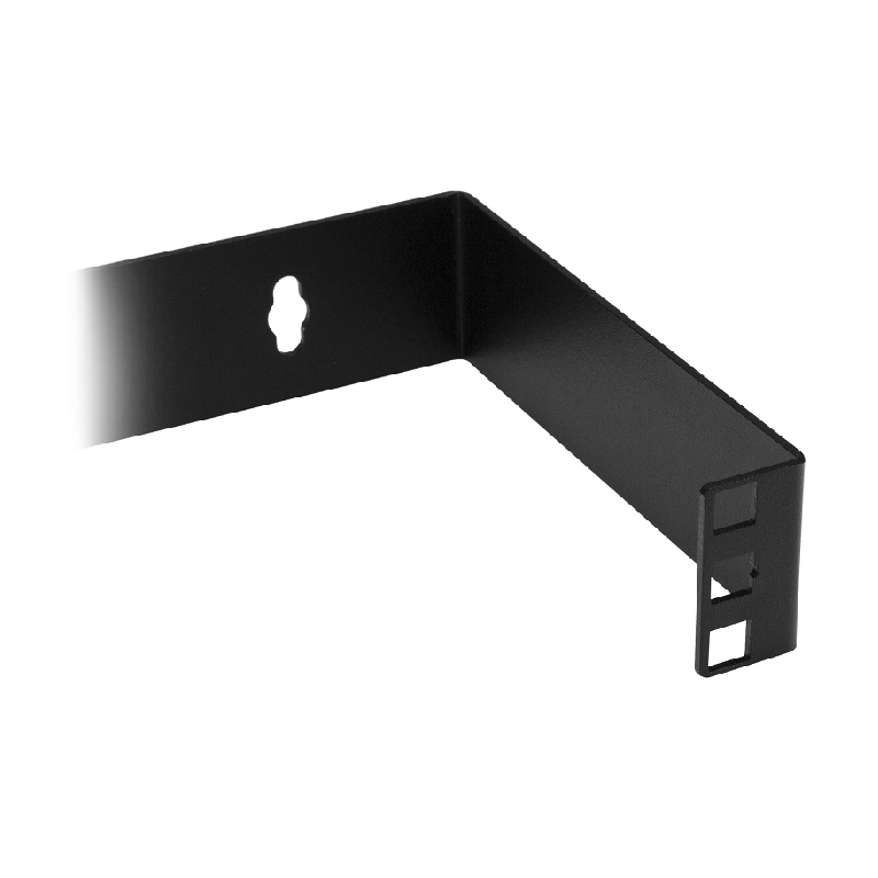 StarTech WALLMOUNTH1 1U 19in Hinged Wall Mounting Bracket for Patch Panels
