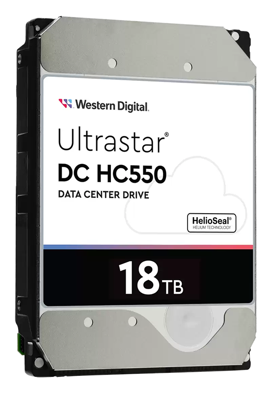 Western Digital 0F38353 Ultrastar DC HC550 3.5inch 18 TB SAS