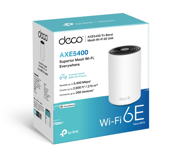 TP-Link Deco XE75 AXE5400 Tri-Band Mesh Wi-Fi 6E System