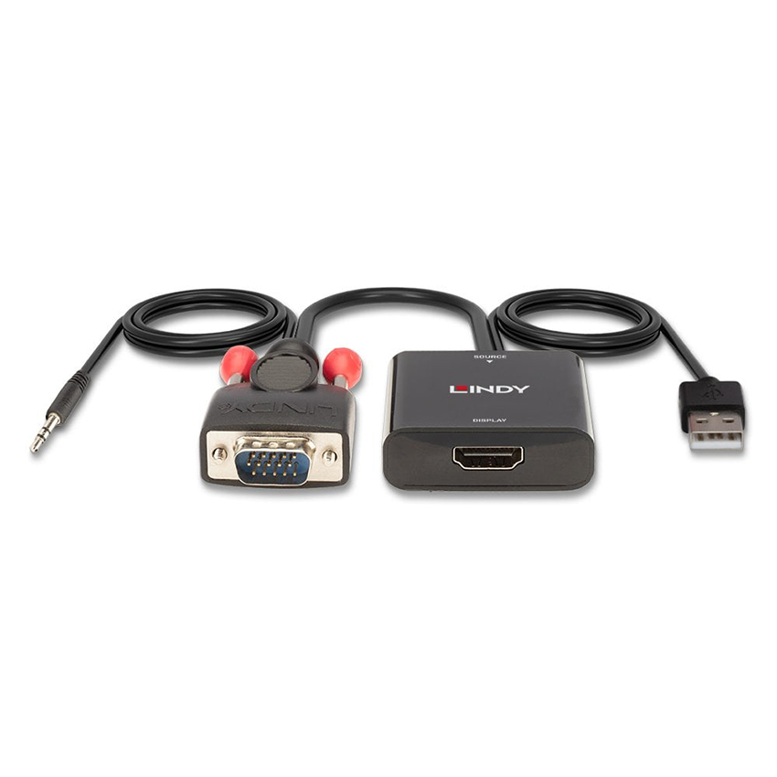 Lindy 38284 VGA & Audio to HDMI Converter