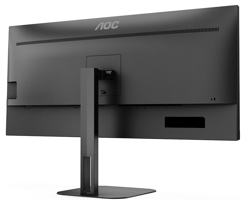 AOC V5 U34V5C/BK 34in Ultrawide Curved Quad HD LCD Monitor 3440 x 1440 pixels Black
