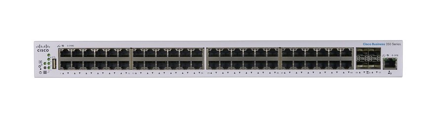 Cisco Business 350 CBS350-48XT-4X 24 Ports 10-Gigabit Layer 3 Switch