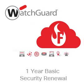 WatchGuard Basic Security Suite Renewal Upgrade for Firebox Cloud Medium