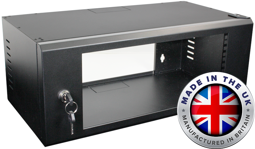 4u 270mm UK Made Deep Patching Cabinet