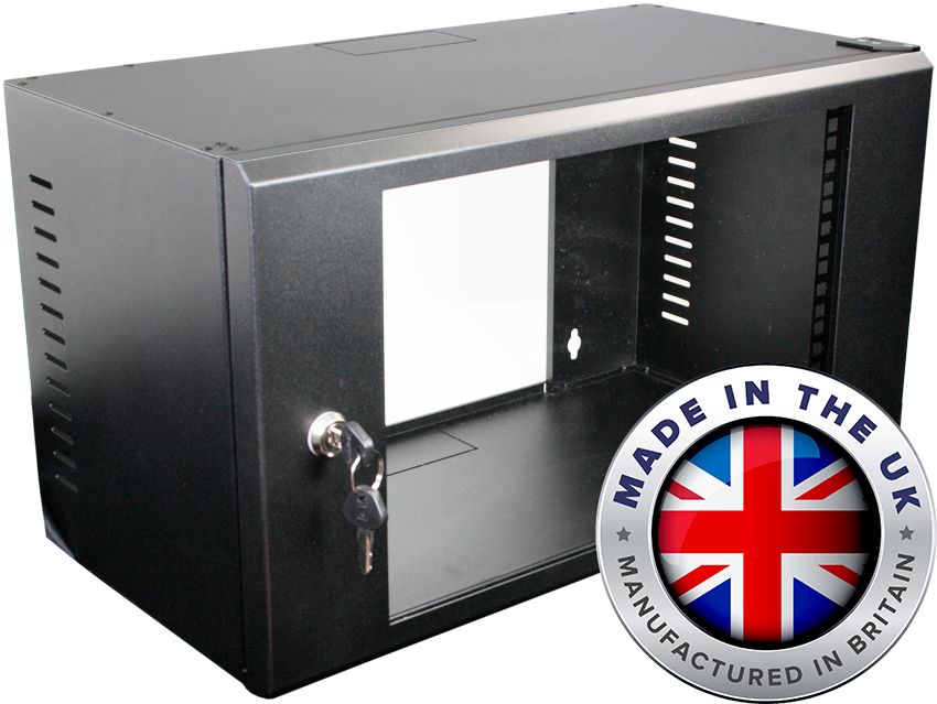 6u 270mm UK Made Deep Patching Cabinet