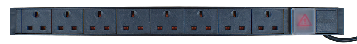 PDU with UK 13Amp Plug Sockets