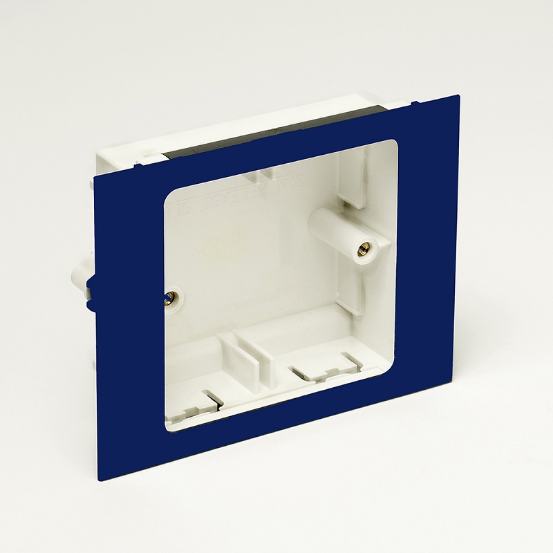 Marshall Tufflex - Accessory Box Flush Plate, Blue