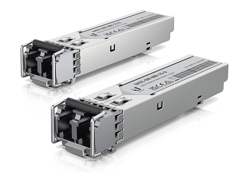 Multimode Transceiver Sockets Ubiquiti Network Transceiver Module Multimode Fiber Optic 1GB SFP